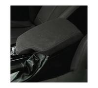 Console Storage Organiser For BMW F30 F31 3 Series 2013-2019 Center Console Accessories Armrest Box Leather Protective Cover Trim(Suede Black Thread,Right Hand-drive)