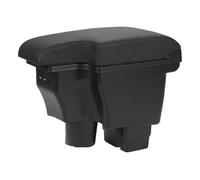 Console Storage Organiser For MAZDA For CX-3 For Mazda 2 For Skyactiv For Version Armrest Retrofit Car Storage Box Interior Details USB(A2 Artificial Leather)