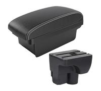 Console Storage Organiser For Sail 3 Armrest Box Central Storage Interior Retrofit With USB Car Accessories(A3 Black White Nousb)