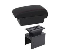 Console Storage Organiser For Universal Car Armrest Box For Model Accessories Storage Retrofit Parts Increase Relieve Fatigue(B1 Black Line 3usb)