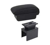 Console Storage Organiser For Universal Car Armrest Box For Model Accessories Storage Retrofit Parts Increase Relieve Fatigue(B1 Black Red 3usb)