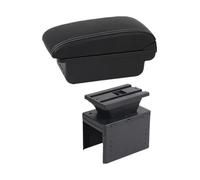 Console Storage Organiser For Universal Car Armrest Box For Model Accessories Storage Retrofit Parts Increase Relieve Fatigue(B1 Black White 3usb)
