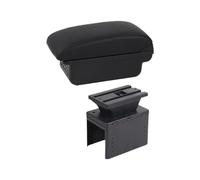 Console Storage Organiser For Universal Model Armrest Car Accessories Storage Box Retrofit Parts Increase Relieve Fatigue(B1 Black Red 3usb)