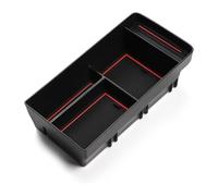 Console Storage Organiser For VW ID.3 ID3 Accessories Center Console Armrest Storage Box Partition(Red)