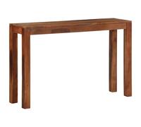 Console Table 120x30x76 cm Solid Acacia Wood Honey-Coloured Narrow Hallway Entry