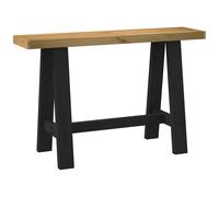 (u shape) vidaXL Console Table Coffee Table Hall Accent End Table NOAIN Solid Wood Pine