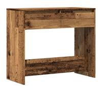 (old wood) vidaXL Console Table Hallway Tea End Table Side Table for Under Mirror Steel