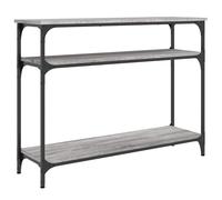 vidaXL Console Table Black 100x29x75 cm Engineered Wood