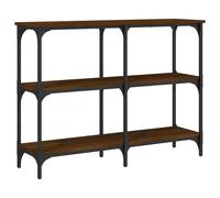 (smoked oak, 100 x 29 x 75 cm) vidaXL Console Table End Table Hallway Stand Side Sofa Table Engineered Wood