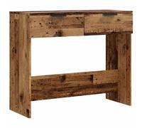 (old wood) vidaXL Console Table Entryway Accent Sofa Table Hall End Table Engineered Wood