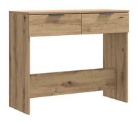 (artisan oak) vidaXL Console Table Entryway Accent Sofa Table Hall End Table Engineered Wood