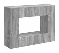 Console Table Grey Sonoma Wood Composite 101 x 29 x 74 cm with Storage Space and Drawer, Narrow Side Table for Hallway, Living Room, Office, Modern Design for Entrance Area and Hallway