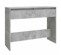 Vidaxl Console Table Concrete Grey 100X35X76.5 Cm Engineered Wood, Grey