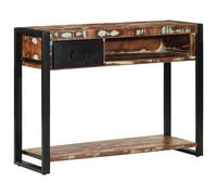 (Multicolour) vidaXL Console Table Hallway Accent Couch Table End Side Table Multicolour