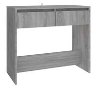 Vidaxl Console Table Smoked Oak 89X41X76.5 Cm Engineered Wood