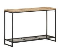vidaXL Console Table 110x35x75 cm Solid Mango Wood, Brown
