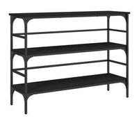 Console Table Industrial Sideboard Bookcase Storage Shoe Rack Shelf Cabinet