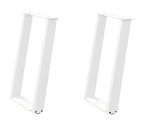 Console Table Legs U-Shaped Desk Legs Metal Bar Stand DIY 2 pcs Steel vidaXL