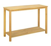 vidaXL Garden Console Table Light Acacia 110 x 40 x 75 cm