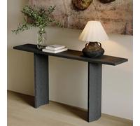 Console Table Narrow Modern Entryway Table Wood Rustic Live Edge Sofa Table for Living Room Hallway Foyer Office