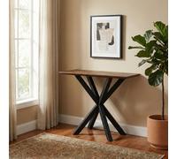 Console Table Nevada Parquet Walnut/Black