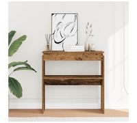 vidaXL Console Table Old Wood 80x30x80 cm Engineered Wood