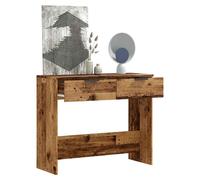 Console Table Old Wood Engineered Wood 90x36x75 cm Slim Rustic Entryway Hallway