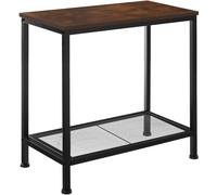 Console table out of wood and metal sideboard table hall table industrial black