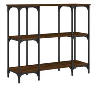 (brown oak) vidaXL Console Table Side End Table Hallway Stand Sofa Table Engineered Wood