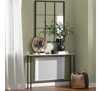 Sobuy Fsb19-Xl-Z, Console Table Hall Table Side Table End Table Living Room Sofa Table,brown,w120Xd20Xh80