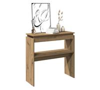 Console Table Slim Hallway 80x30x80cm Engineered Wood Artisan Oak Modern Finish