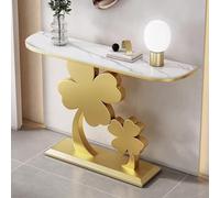 Console Table Sofa Table Entryway Table Hallway Table with Sturdy Slate Top Holds 200Lbs for Living Room Hallway Bedroom Office Decor A,100 * 30 * 80CM