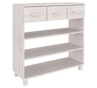 Console Table Solid Wood Pine Accent Table Hall Cabinet Multi Colours vidaXL