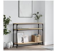 (sonoma oak, 100 x 29 x 75 cm) vidaXL Console Table End Table Hallway Stand Side Sofa Table Engineered Wood