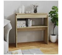 Console Table Sonoma Oak 80x30x80 cm Engineered Wood Slim Hall Side for Entryway