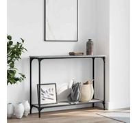 (grey sonoma, 101 x 30.5 x 75 cm) vidaXL Console Table Tea End Table Hallway Sofa Couch Table Engineered Wood
