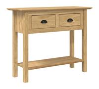 Console Table Tea Side Table Hallway Accent End Table Solid Wood Pine vidaXL