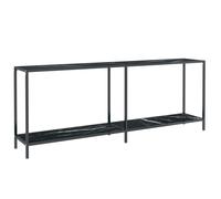 Console Table Tempered Glass Hall Side Table Multi Colours Multi Sizes vidaXL