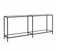 (white marble, 180 x 35 x 75.5 cm) vidaXL Console Table Tempered Glass Hall Side Table Multi Colours Multi Sizes