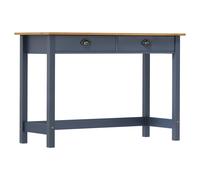 Console Table with 2 Drawers Wooden Accent Tea Table Solid Wood Pine vidaXL