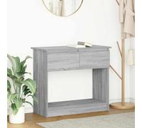 vidaXL Console Table with Drawers White 85.5x38.5x74.5 cm UK