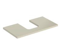 Console Unit Geberit ONE for 1 oval washbasin 900x30mm Matt Lava