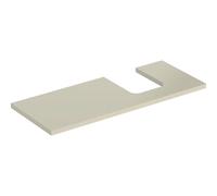 Console Unit Geberit ONE for oval countertop basin right 1200x30mm Matt Lava
