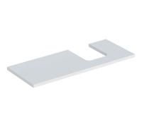 Console Unit Geberit ONE for oval countertop basin right 1200x30mm White Matt