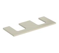 Console Unit Geberit ONE for oval double washbasin 1200x30mm Matt Lava