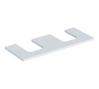 Console Unit Geberit ONE for oval double washbasin 1200x30mm White Matt