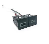 Console USB Socket Compatible With VW For Golf 6 For Jetta 5 2006-2012 Car For Charger Socket QC3.0 PD For Type C Charging Power Adapterr USB Interface Adapter