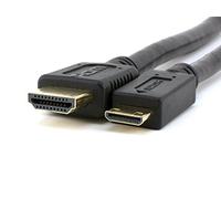 Consoletronic 1 meter Long Mini HDMI to Standard HDMI Video Cable for - Canon LEGRIA HF G25 - Digital Camera