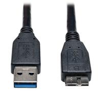 Consoletronic® 2m 2 Meter long Superspeed 3.0 USB Data Cable Lead to Micro B port USB 3.0 for - WD My Passport Ultra Exclusive Edition Portable Hard Drive