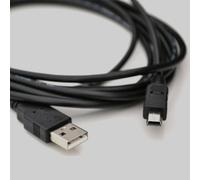 Consoletronic 3m Long Mini USB Data & Charging Power Cable Lead For Camera SAT NAV - Garmin nuviCam